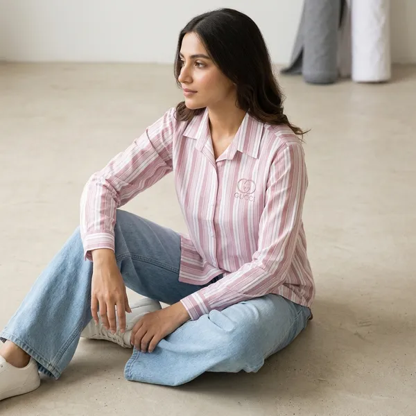 Pink_White_Striped_Cotton_Relaxed_Full_Sleeve_Shirt_For_Women