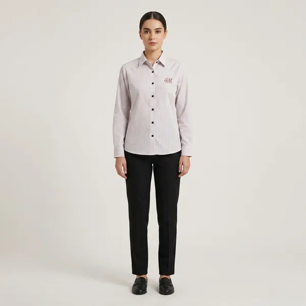 White_Cotton_Striped_Regular_Full_Sleeve_Formal_Shirt_For_Women