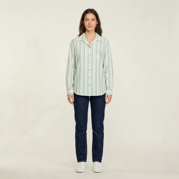 Blue_White_Striped_Cotton_Relaxed_Full_Sleeve_Casual_Shirt_For_Women