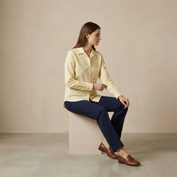 Cream_Cotton_Striped_Regular_Full_Sleeve_Formal_Shirt_For_Women