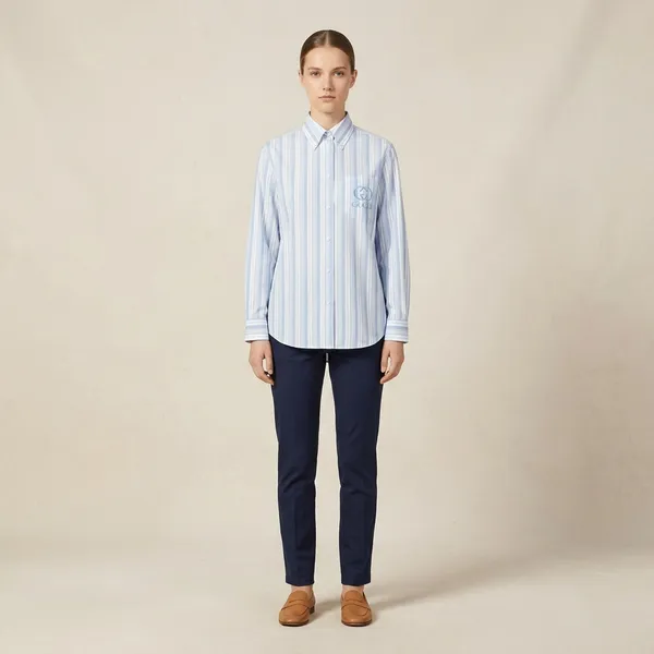 Blue_White_Striped_Cotton_Regular_Full_Sleeve_Shirt_For_Women