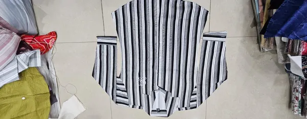 Black_White_Striped_Cotton_Regular_Full_Sleeve_Shirt_For_Women