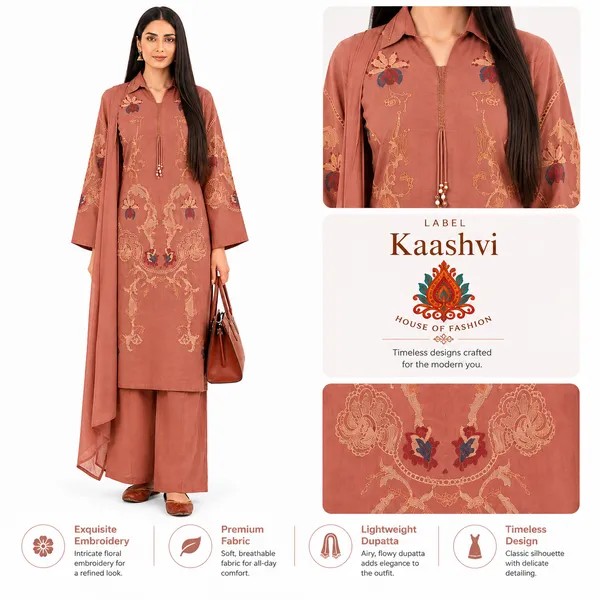 Rustic_Cinnamon_Cotton_Kurta_Palazzo_Dupatta_For_Women