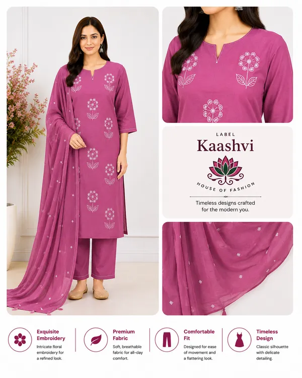 Dusty_Lavender_Cotton_Kurta_Pant_Dupatta_For_Women