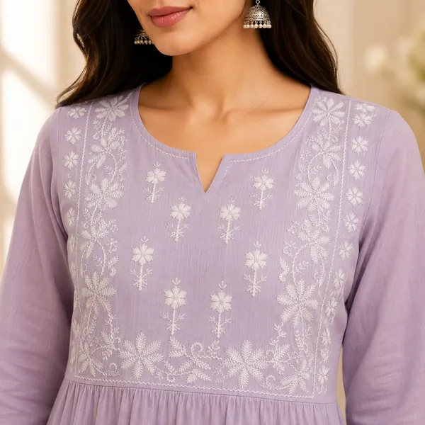 Moonlit_Lavender_Cotton_Kurta_Pant_Dupatta_For_Women