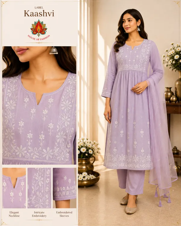 Moonlit_Lavender_Cotton_Kurta_Pant_Dupatta_For_Women
