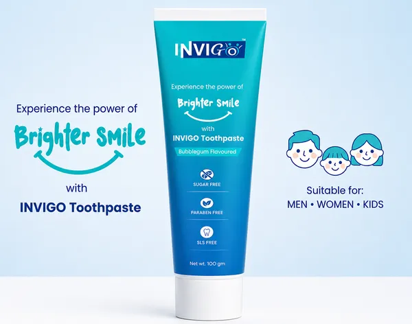 Invigo_Bubblegum_Flavored_Toothpaste_100_Gm_Pack_Of_2