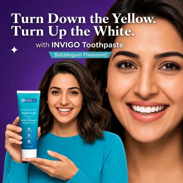 Invigo_Bubblegum_Flavored_Toothpaste_100_Gm_Pack_Of_2