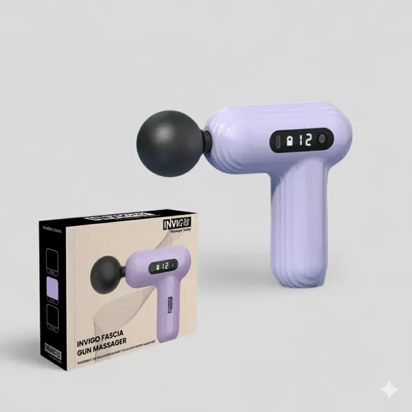 Invigo_Fascia_Gun_Massager_12_Speed_Modes_With_4_Heads_And_Lcd_Touch_Screen_Display_Purple