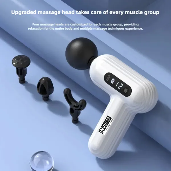 Invigo_Fascia_Gun_Massager_12_Speed_Modes_With_4_Heads_And_Lcd_Touch_Screen_Display_White