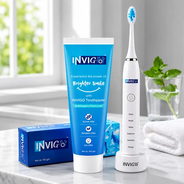 Invigo_Electric_Toothbrush_Bubble_Gum_Toothpaste_Oral_Care_Combo_White