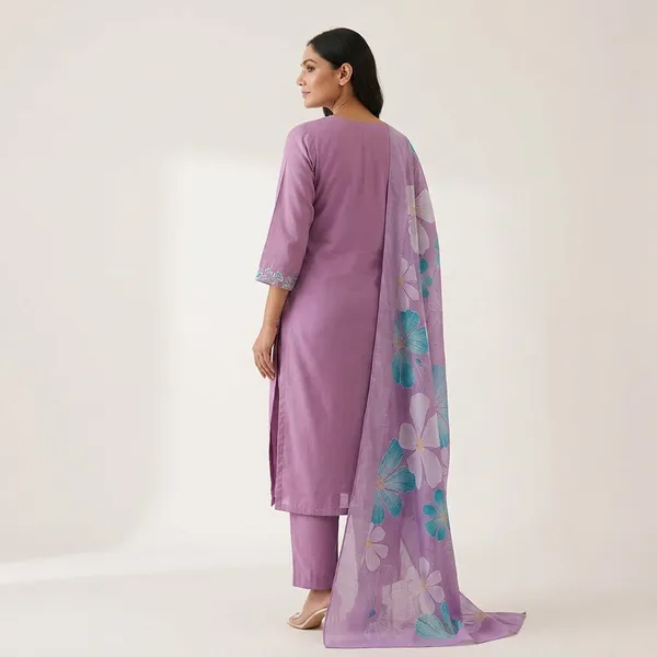 Purple_Cotton_Embroidered_Kurta_Set_For_Women