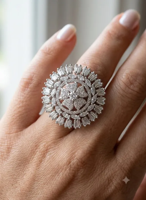Luxury_Crystal_Rhinestone_Brooch_for_Women_|_Elegant_Diamond_Look_Fashion_Brooch_Pin_|_Sparkling_Bridal_Jewellery_Accessory_for_Saree,_Dress_&_Party_Wear