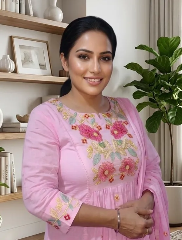 WOMEN_COTTON_KURTI_PANT_WITH_DUPATTA