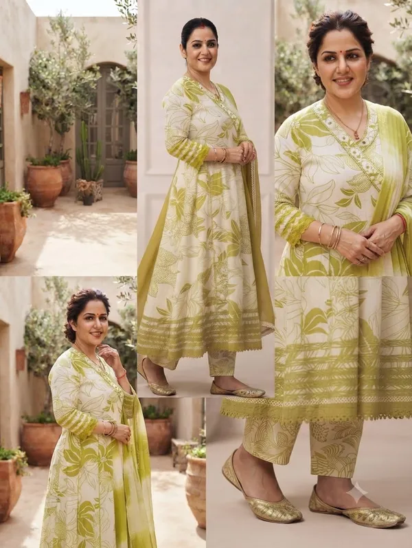 WOOMEN_COTTON_KURTI_WITH_PANT_AND_DUPATTA