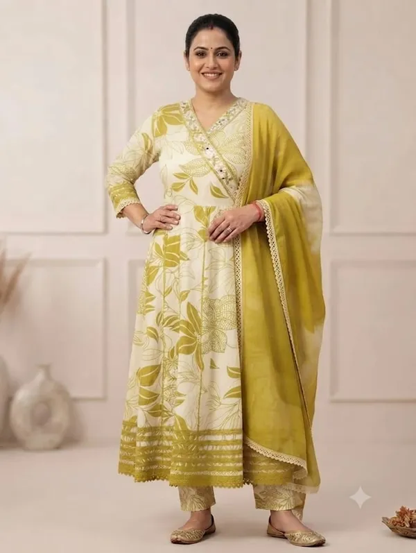 WOOMEN_COTTON_KURTI_WITH_PANT_AND_DUPATTA