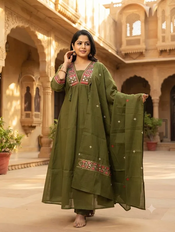 WOOMEN_KURTA_SET_WITH_PANT_AND__DUPATTA