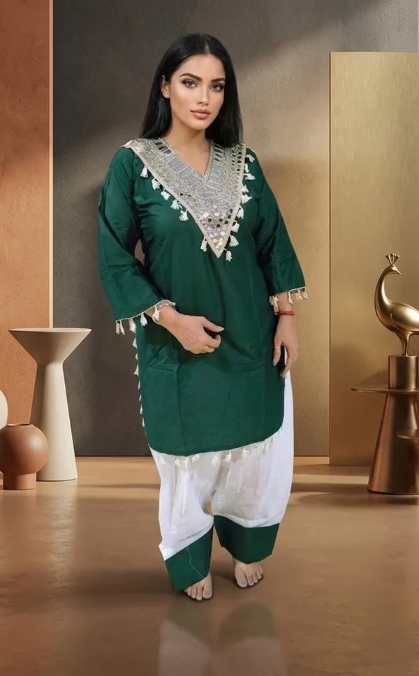 woman_kurti_and_furshi_salwar