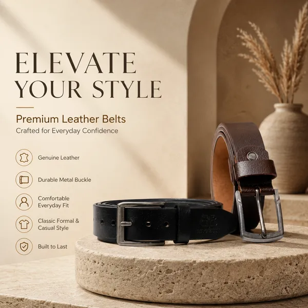 Silver_Buckle_Genuine_Leather_Belt_Duo_–_Black_And_Brown