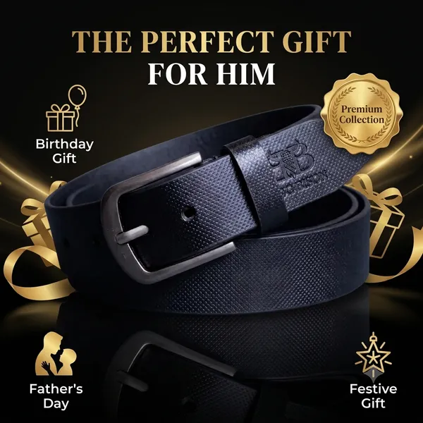Black_Genuine_Leather_Textured_Matte_Buckle_Belt_For_Men