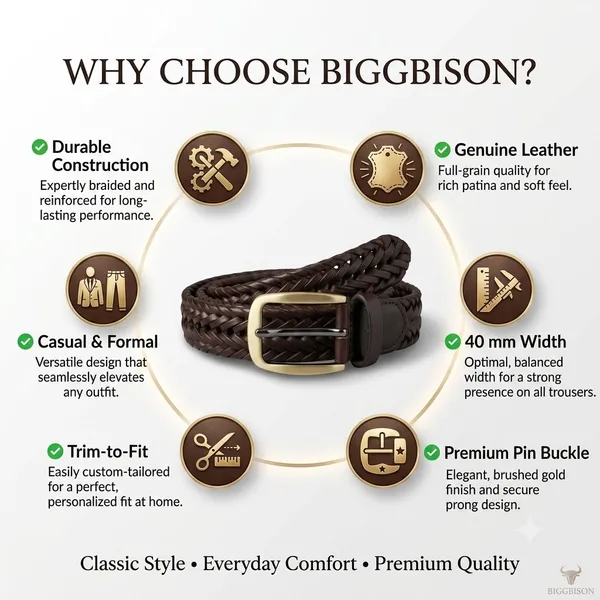 Brown_Genuine_Leather_Braided_Brass_Buckle_Belt_For_Men