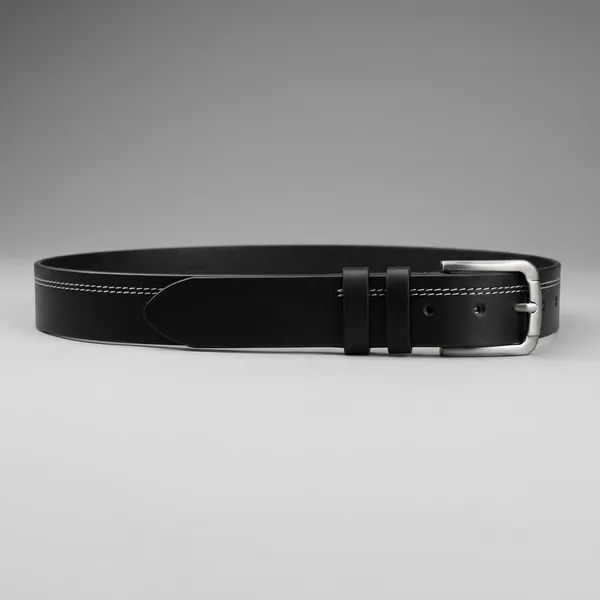Black_Genuine_Leather_Contrast_Stitched_Belt_For_Men