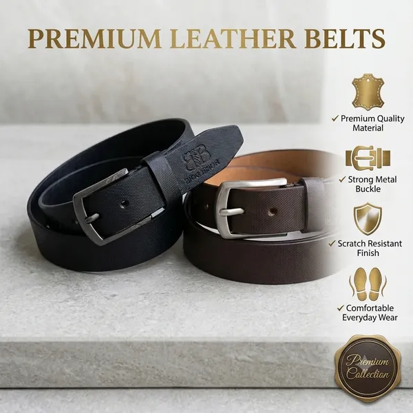Textured_Metal_Buckle_Genuine_Leather_Belt_Duo_–_Black_And_Brown