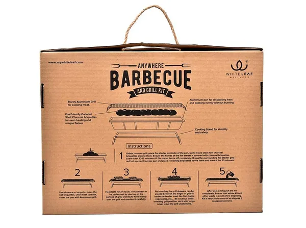 Metal_Bamboo_Reusable_Barbeque_Grill_Kit