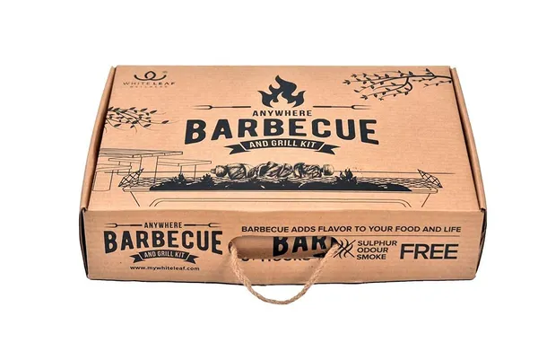 Metal_Bamboo_Reusable_Barbeque_Grill_Kit