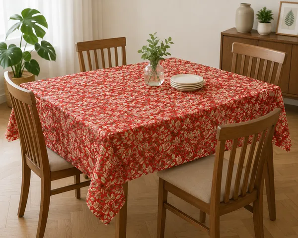 Wowhome_Everyday_Dining_Table_Cover_|_Waterproof_|_4-6-8_Seater_|_Coral_Floral