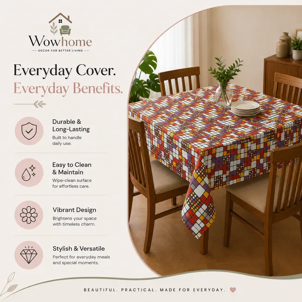 Wowhome_Everyday_Dining_Table_Cover-Vibrant_print_|_Waterproof_|_4/6/8_Seater