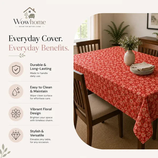 Wowhome_Everyday_Dining_Table_Cover_|_Waterproof_|_4-6-8_Seater_|_Coral_Floral
