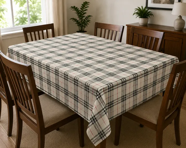 Wowhome_Everyday_Dining_Table_Cover_|_Waterproof_|_4/6/8_Seater_|_Royal_Check_Plaid