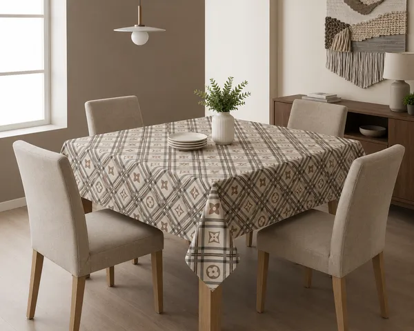Wowhome_Signature_Dining_Table_Cover_P2_|_Waterproof_&_Washable_|_4/6/8_Seater