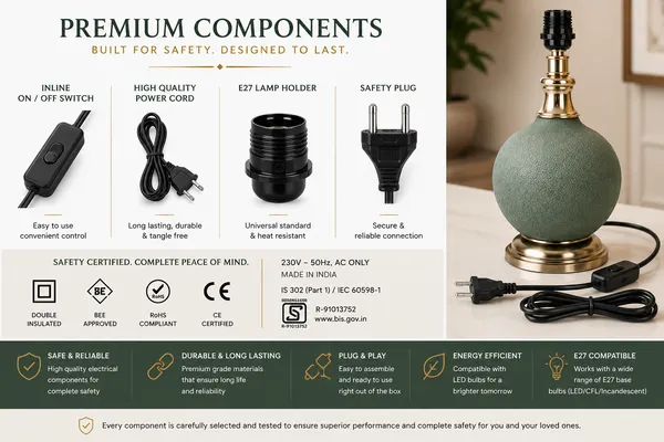 Premium_Green_Textured_Brass_Finish_Table_Lamp_For_Bedroom_Decor
