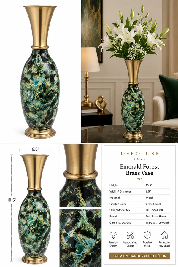 Multicoloured_Brass_Finish_Premium_Metal_Vase_For_Floral_Display