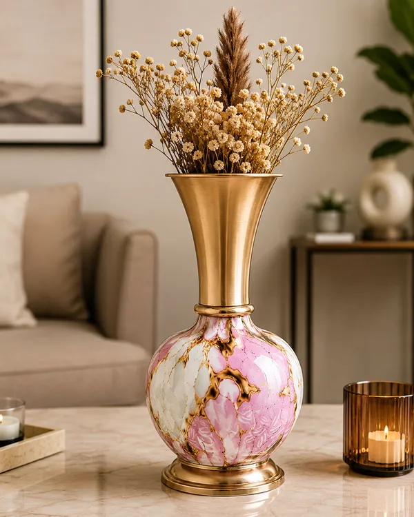 Multicoloured_Metal__Premium_Decorative_Vase_For_Home_Decoration