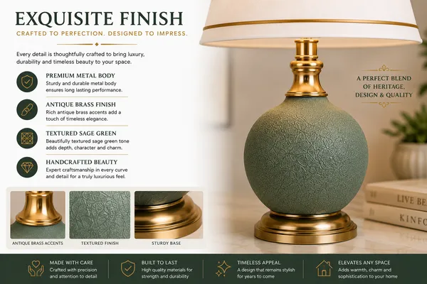 Premium_Green_Textured_Brass_Finish_Table_Lamp_For_Bedroom_Decor