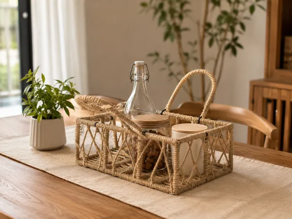 JuteNest_Handwoven_Jute_Storage_Basket_with_Handles_|_Rectangular_Natural_Jute_Basket_for_Home_Organization_&_Decor