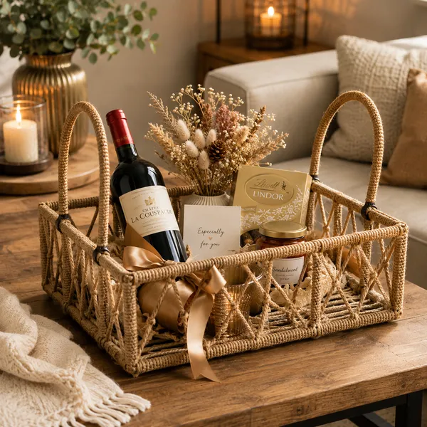 JuteNest_Handwoven_Jute_Storage_Basket_with_Handles_|_Rectangular_Natural_Jute_Basket_for_Home_Organization_&_Decor