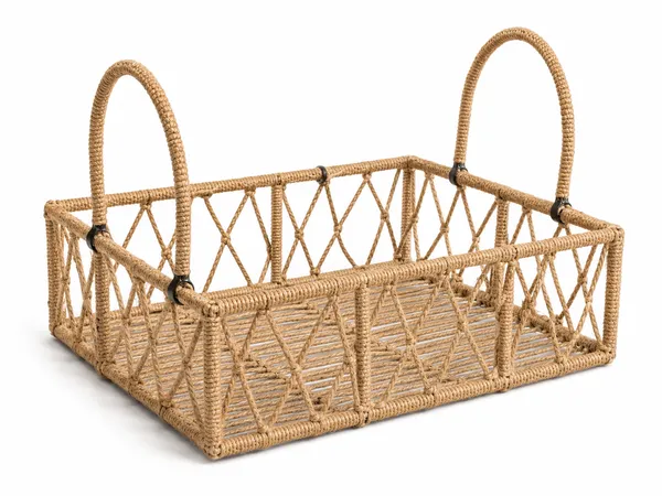 JuteNest_Handwoven_Jute_Storage_Basket_with_Handles_|_Rectangular_Natural_Jute_Basket_for_Home_Organization_&_Decor