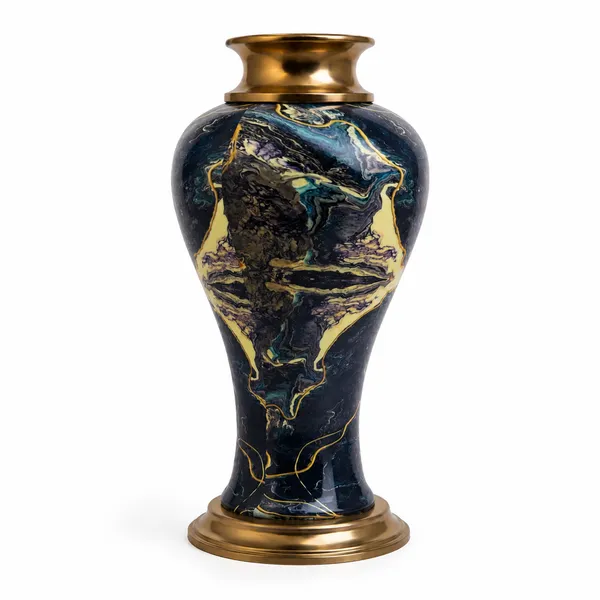 Multicoloured_Brass_Finish_Premium_Vase_For_Living_Room_Decor