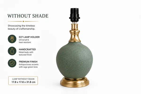 Premium_Green_Textured_Brass_Finish_Table_Lamp_For_Bedroom_Decor