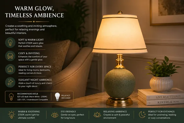 Premium_Green_Textured_Brass_Finish_Table_Lamp_For_Bedroom_Decor