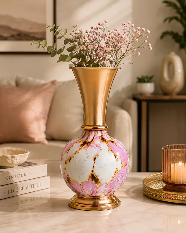 Multicoloured_Metal__Premium_Decorative_Vase_For_Home_Decoration