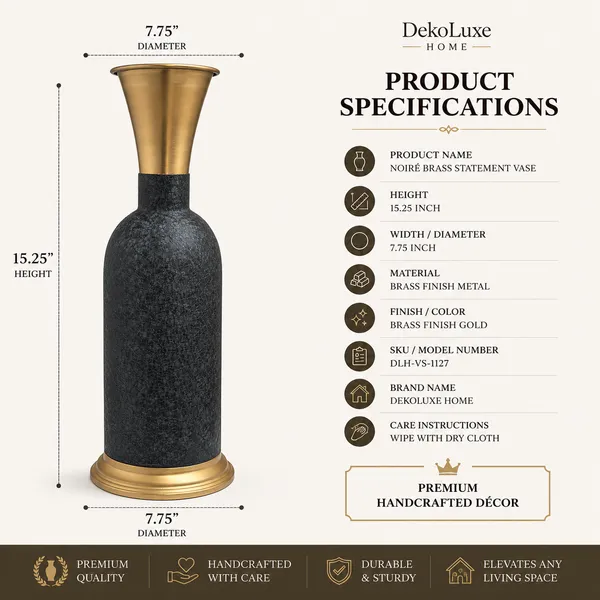 Black_Textured_Premium_Metal_Vase_For_Modern_Home_Decor