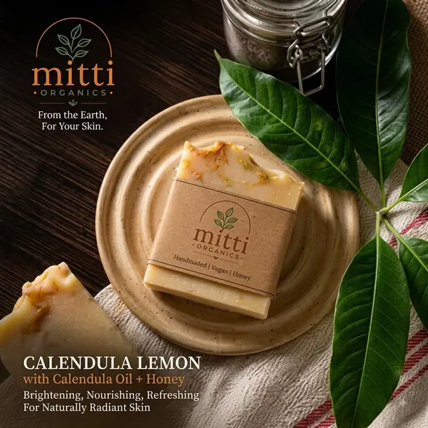 Mitti_Calendula_Lemon_Soap