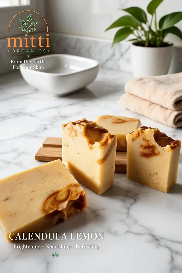 Mitti_Calendula_Lemon_Soap