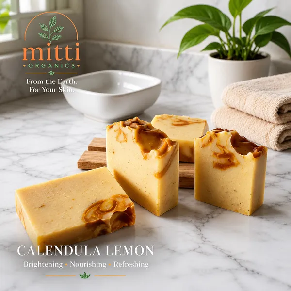 Mitti_Calendula_Lemon_Soap