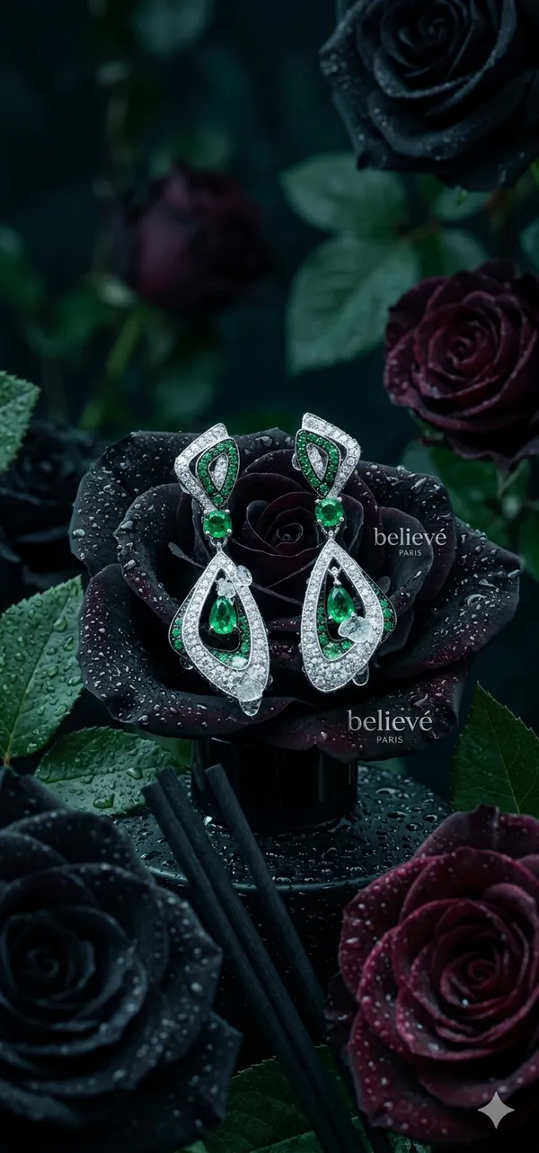 Super_Luxury_green_emerald_Earrings